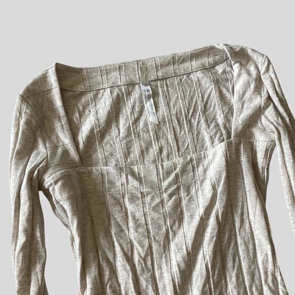 Free People Intimately Free Square Neck Long Sleeve Bodysuit - Picture 12 of 16